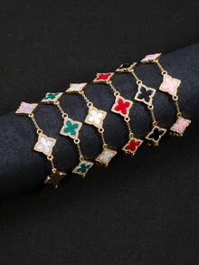 新款四叶草手链，送给朋友的礼物，情人节，圣帕特里克节 - 1 - 查看 1