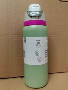 32盎司不锈钢保温运动水壶，带吸管，适合运动、旅行和上学；32盎司大容量金属真空保温可重复使用咖啡旅行杯；32盎司便携式水壶；保温/保冷数小时；防汗；耐用；32盎司运动水壶，是户外活动、露营、驾车的理想之选，也是健身爱好者的绝佳生日和圣诞礼物。 - 彩色 - 查看 5