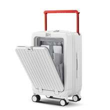 20/24-Inch Premium Hard-Shell Carry-On + Checked Luggage Set (With USB Combination Lock) - Pop-Up Aluminum Telescopic Handle, Multi-Directional Wheels, Laptop Compartment Pocket, High-End Stylish Durable Hard-Shell Suitcase, Ideal For Travel And Business - trắng - Xem 12