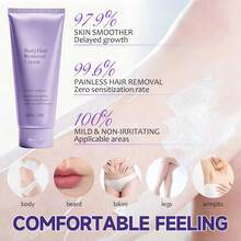 Hair Removal, Body Hair Removal,Crema Depiladora Para Mujer, Unisex Depilatory Lotion With Spatula – Smooth Skin - 1 Ounce (Pack Of 1) - View 3