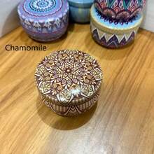 4支装香氛蜡烛套装（四种香型：茉莉、檀香、小苍兰、玫瑰），罐子随机发货。适用于蜡烛、沐浴、瑜伽、节日送礼、母亲节礼物等。 - 彩色 - 查看 18