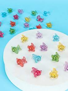 10/20个迷你树脂闪亮墨西哥钝口螈摆件，可爱精致的装饰品，非常适合DIY仙女花园/玻璃生态瓶/盆栽植物装饰/微景观工艺/花园装饰/汽车内饰配件/派对礼品，理想的生日礼物（颜色随机） - 彩色 - 查看 8