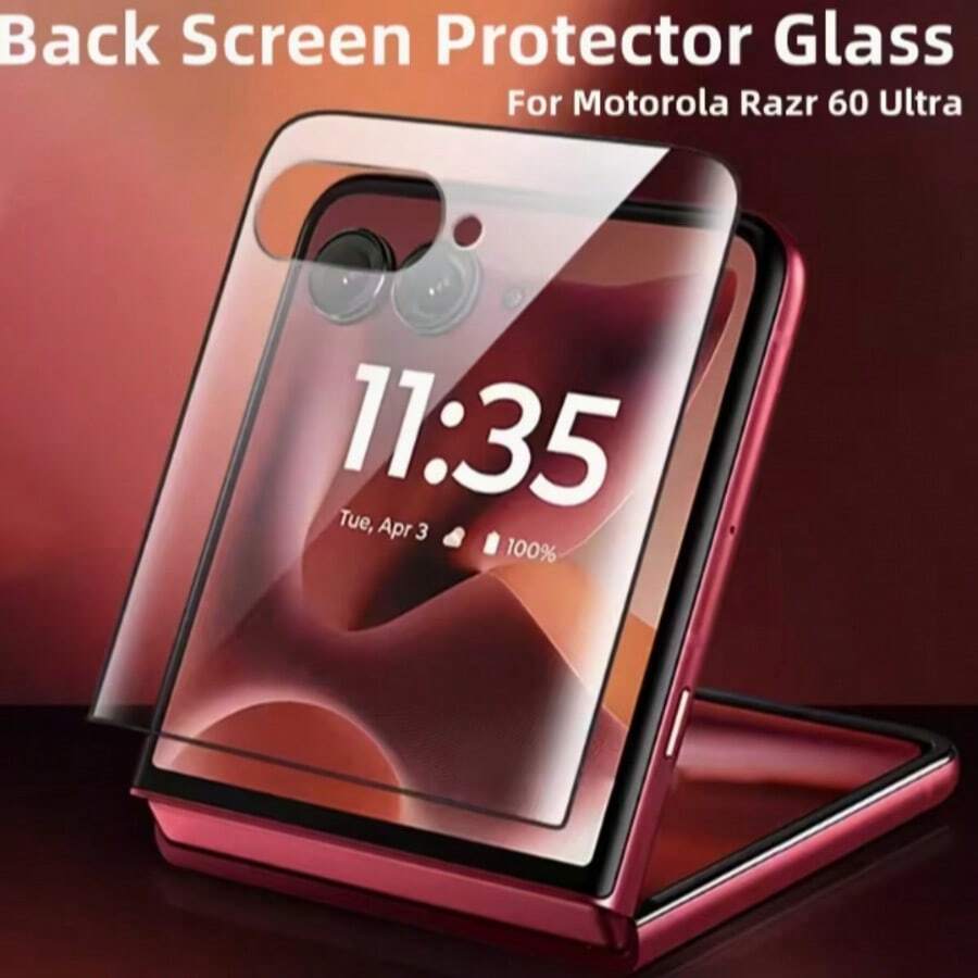 Bộ 2 miếng dán màn hình cường lực 3D cong 9H cho Razr 50 / Razr 50 Ultra / Razr 60 Ultra / Razr 2024 / Razr+ 2024 / Razr 2025, chất lượng cao, chống sốc, in 3D, bảo vệ màn hình thiết yếu, thích hợp sử dụng hàng ngày, văn phòng, nhà. Chống nước, chống sốc, chống rơi, chống trầy xước.