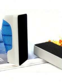 Super Magnetic Clean Brush Aquarium Fish Tank Glass Scraper Cleaner Floating - Apricot - View 7