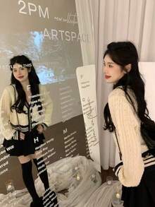 Women Sweaters - Grey - View 4