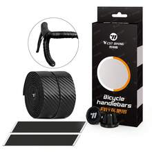 2pcs WEST BIKING Bicycle Handlebar Grips, Mountain Bike & Road Bike Handlebar Tape, Fishing Rod Bike Handlebar Grips, PU/EVA Anti-Slip Handlebar Tape - Multicolor - View 16