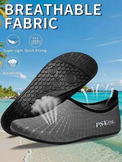 Unisex vattenskor, strandskor, surfskor, utomhusskor, streamskor, yogaskor, dansskor, sportskor, vattensportskor; hudfärgade snabbtorkande vattenyogastrumpor; unisex tofflor