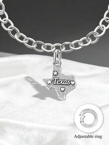 1 Stück minimalistischer, einzigartiger gestreifter Texas-Stil DIY-Anhänger, elegantes Accessoire für Männer und Frauen - Stil 6 - Übersicht 2