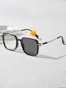 一副女士时尚变色眼镜，优雅精致，经典永恒，适合户外活动、驾驶、露营、街头摄影、日常装饰等场合。 - 彩色 - 查看 1