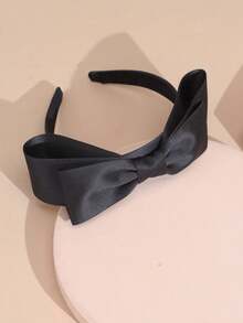 1pc Women Double Layered Bow Headband Hair Accessory, Suitable For Everyday, Work, And Party Occasions Valentine's Day Valentines,Hairband,Hair Hoop Headbands Head Accessories Beauty Home Hair Accessories - White - View 12