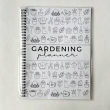 Jurnal de udare și îngrijire a plantelor de interior - Jurnal de planificare a grădinii cu pictograme de plante, ideal pentru organizarea casei și a biroului, organizator de planificare a grădinii cu spirală, consumabile de grădinărit - o marime - Vizualizare 10