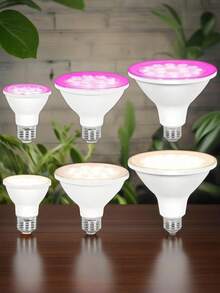 LED Green Plant Grow Light Bulb E27/E26 Sunlight AC100-277V Greenhouse Tent Red Blue Hydroponic System Professional Growth Box Cultivation Lamp Pink Fill Lights 110V/220V Indoor Vegetable Fruit Potted Flower Bonsai Seeds Succulent Cactus Moss Seedlings Lighting 8/12/18Leds - LED Light Plant Bulb - View 1