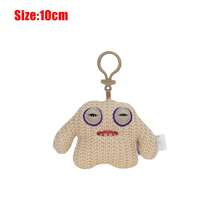 Plush Keychain Funny Ugly Teeth Monster Fuggle Stuffed Toy, Mr. Needles Greedy Smiling Face Silly Cute Plush Collectible Backpack Pendant - Plush Keychain - View 18
