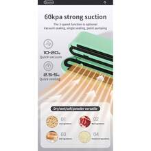 Wireless Vacuum Sealer Machine For Home Use, Rechargeable Food Vacuum Sealing Machine, Kitchen Food Packaging Appliance - Multicolor - View 11