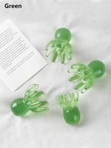 章鱼按摩梳，符合人体工学的头皮及身体按摩器，采用灵活的八臂设计，是一款手动深层组织按摩工具，带有八个按摩爪，可用于背部、颈部和手掌按摩 - 家用水疗及旅行必备 - 彩色 - 查看 10