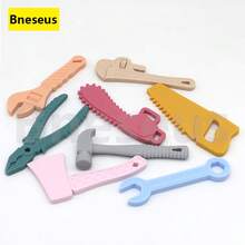 Bneseus 儿童过家家工具套装，硅胶工具玩具，钥匙玩具，水果玩具，适合男孩女孩过家家玩具、角色扮演玩具、节日礼物、开斋节礼物 - 扮家家玩具 - 查看 6