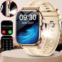 Smartwatch para mujeres/hombres, unisex - Llamadas/SMS inalámbricas/Múltiples modos deportivos/Control remoto de cámara/Rastreador de actividad física, compatible con Android e iOS, carga USB, caja de aleación/correa de silicona, estilo moderno, pantalla clara, regalo perfecto para hombres/mujeres/parejas/padres - Multicolor - Ver 14