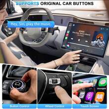 [NewYear2026]CarPlay Wireless CarPlay Adapter For Factory Wired Cars From 2016 Onwards 2-In-1 Wireless CarPlay & Android Auto Adapter Easier Connectivity Compatibility Stable Faster Automotive - 顏色-2 - 查看 5