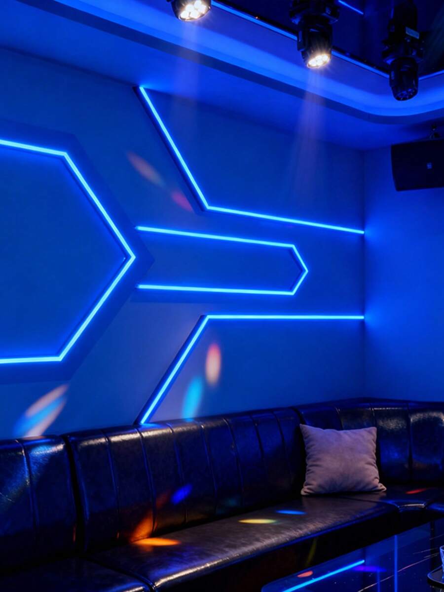 USB 柔性觸控調光 LED 霓虹燈條 1m/2m/3m/4m/5m 可調亮度 5V 環境照明燈條，適用於直播化妝鏡、浴室梳妝鏡、臥室居家裝飾氛圍燈