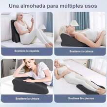 Almohada Grande Cuña Cojín Ortopédica Antireflujo Ajustable - 1 - Ver 5