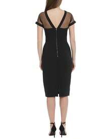 Maggy London Midi Dress - Black - View 3