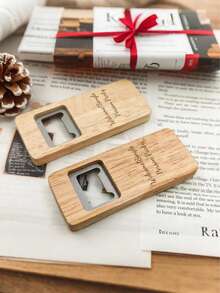 Customized Beer Bottle Opener, Suitable For Wedding Guests, Business Promotion, Holiday Gifts, Beer Enthusiasts, And Anniversary Celebrations - Model D - View 8