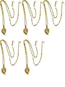 1件天使翅膀吊坠项链，时尚首饰礼品，男女皆宜，优雅百搭，适合日常佩戴，是万圣节、圣诞节、教师节、节日和生日的理想礼物。 - 彩色 - 查看 10