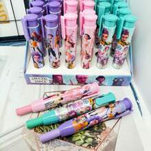 Eid Mubarak Witch Hunting Retractable Push-Button Eraser, Student Drawing Smudge-Free Eraser, Back To School Stationery, Back To School Gift - Multicolor - View 5