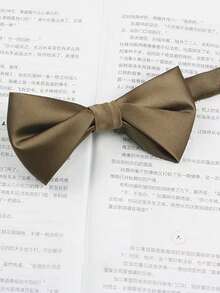 1 chiếc nơ đeo cổ, thích hợp cho công sở, tiệc tùng, làm quà tặng, trang phục thường ngày và phong cách đường phố. - Nhiều màu - Xem 20