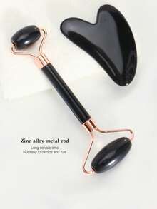 2/3/4/8件套面部美容按摩清洁工具套装，包含面部美容刮痧板、按摩滚轮、面部冰按摩模具、双面洁面刷、发带、腕带、收纳袋，适合女性、学生、母亲、姐妹，节日礼物之选。 - 彩色 - 查看 10