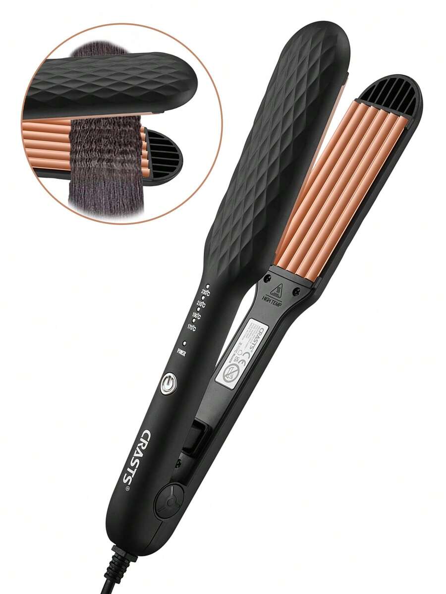CRASTS Presilha de Cabelo com Seda de Milho Preta, Ferramenta de Estilização Bouffant Volumizadora de Raízes de Cabelo para Cabelos Lisos e Finos