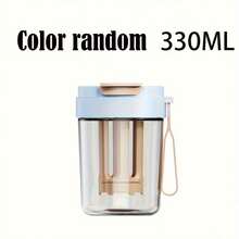 1个带滤网和吸管的咖啡杯，冷萃咖啡杯，非常适合盛装冰咖啡、果汁、冰沙，也适合旅行携带——可重复使用——是送给朋友的完美礼物 - 彩色 - 查看 8