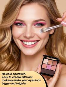 35PCS Makeup Tools Set Including:15PCS Makeup Brush Set+4PCS Makeup Sponges+4PCS Mini Makeup Sponges+4PCS Triangle Powder Puffs+4PCS Mini Air Cushion Powder Puffs+1pc Hairband+2PCS Hand Bowl Strap+1pc Facial Cleansing Sponges - Brown - View 5