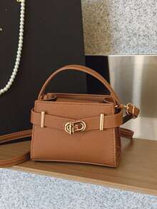 Minimalist High-Quality Mini Shoulder Bag, Fashionable Personalized INS Minimalist Crossbody Bag, Chic Handbag - Multicolor - View 17