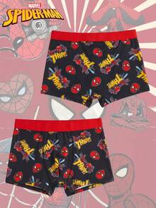 Disney 1pc Spider-Man Men's Briefs, Skin-Friendly Elastic Fitted Comfortable Boxer Briefs, All Season - Multicolor - View 1