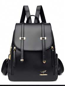 2026 New Women Backpack High Quality Leather Backpack Large Capacity School Bags For Girls School Backpack Shoulder Bag - Black - View 4