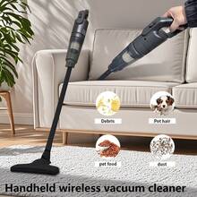 Handheld Multi-Purpose Vacuum Cleaner, USB Rechargeable, Super Suction Power, Suitable For Various Scenarios, Car Vacuum Cleaner, Home Vacuum Cleaner, Industrial Vacuum Cleaner, 2000mAh, 14.8V, 80W - Multicolor - View 2