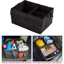 汽车后备箱收纳盒，适用于轿车、卡车、SUV，超可折叠，汽车储物箱，货物收纳工具 - A - 查看 2