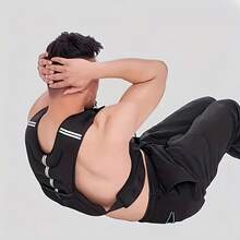 Senmeo 12LB Weighted Vest With Reflective Strips, Unisex Design For Running/Training/Workout/Strength Training - xám - Xem 4