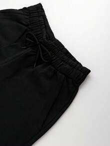 Kit Of 3 Boys' Fleece Shorts With 2 Pockets (SMALL SIZING) - Caramel/grey/black - View 6