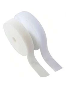 1入組可重複使用的魔鬼氈綁帶，1米/3米/5米長，適用於整理桌上電纜、插板電線、桌上型電腦配線束等