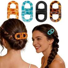 1pc Creative Practical Smart Magnetic Hair Clip, Hair Organizer Tool, Bathroom Home Accessory - Multicolor - View 9