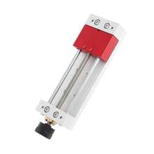 ASDF-Drill Press Vice Bench Table Vise 0‑100mm Clamping Range Aluminium Alloy for Polishing Drilling Engraving DIY and Working with Thickened Double Sleeve Screw Rods Easy - como en la foto - Ver 2