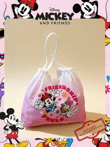 Disney 1 Túi đựng đồ họa tiết chuột Mickey được cấp phép chính thức, túi mua sắm dung tích lớn, túi tote gấp gọn dung tích lớn, túi đeo vai có dây rút, túi xách nhẹ. Được cấp phép chính thức - Có thể kiểm chứng. Dành cho nữ giới. Hoàn hảo cho sử dụng hàng ngày/mua sắm/đi chơi. - Nhiều màu - Xem 2