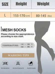 1pc Fishnet Stockings With Ribbon Ties, Autumn/Winter Stretchable Ribbed Stockings, Sexy Thigh High Stockings For Women - Multicolor - View 9