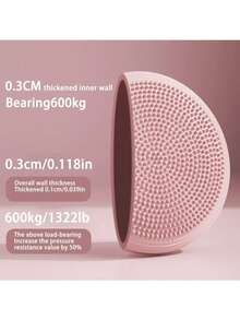 1 szt. Gruba, antypoślizgowa mata do jogi i masażu z pompką, podkładka do jogi, mata do masażu, trening wzmacniający mięśnie brzucha, sprzęt fitness, stabilizator do ćwiczeń w domu, gruba, antypoślizgowa mata do ćwiczeń, sprzęt do modelowania sylwetki, mata do ćwiczeń pilates, sprzęt do ćwiczeń, sprzęt sportowy do jogi w domu, akcesoria do pilatesu w domu, niezbędne akcesoria do jogi i pilatesu, akcesoria do ćwiczeń, niezbędne akcesoria - Wielokolorowe - Zobacz 6