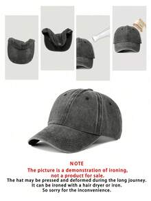 1pc Printed "Auntie" Washed Baseball Cap, Adjustable Outdoor Sun Protection Casual Hat, Suitable For Travel, Beach Holiday, Y2K Style For Young People - Baseball Caps, Beanies, Sun Hats, Bucket Hats, Cool Hats, Headwear, Stylish Hats, Fashion Hats, Everyday Hats, Von Dutchs, Nyxx Hat, Hats For Women, Gorras Para Mujer, Valentine's Day - Multicolor - 查看 9