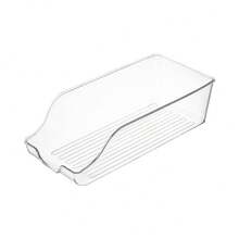 厨房罐头收纳架，适用于食品储藏室、冰箱和冷冻室，可收纳食品和汤罐，透明可堆叠罐头分配器，厨房配件 - 彩色 - 查看 10