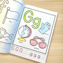 ABC Tracing & Writing Book – Uppercase/Lowercase Letter Practice, Stroke Guides And Repeating Writing Lines, Builds Letter Recognition And Early Literacy Skills - Alphabet Workbook - View 11