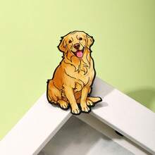 Broșă emailată Golden Retriever, broșe decorative la modă, ornamente, rever, geantă, insigne, bijuterii, cadouri - Multicolor - Vizualizare 6